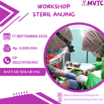 [BATCH 12] Workshop Steril Anjing