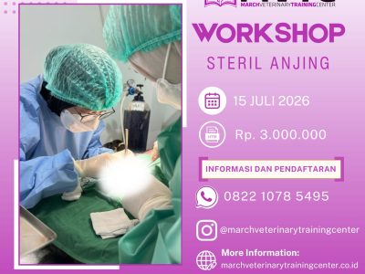 [BATCH 19] Workshop Steril Anjing